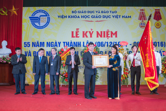 Lễ kỉ niệm 55 năm ngày thành lập Viện Khoa học Giáo dục Việt Nam và đón nhận Huân chương Lao động Hạng Nhất